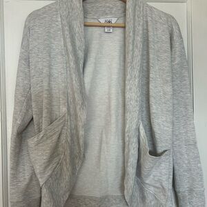 Athleta Heather Gray Kids Cardigan